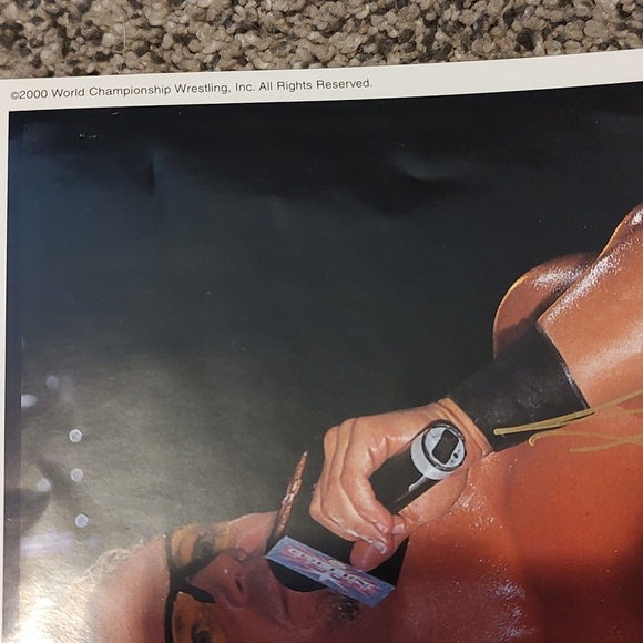 WCW Jeff Jarrett Sign Autograph Photo - Picture 2 of 6